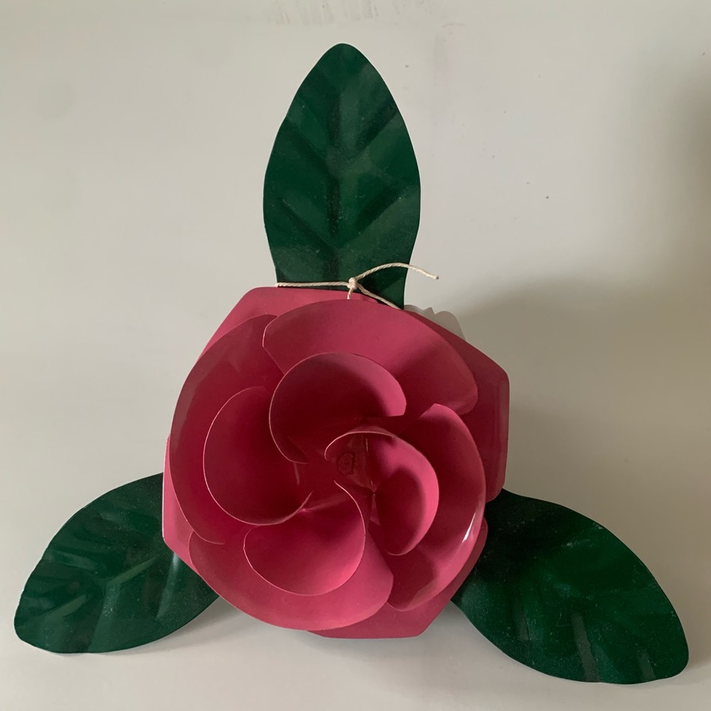 Pink Metal Flower